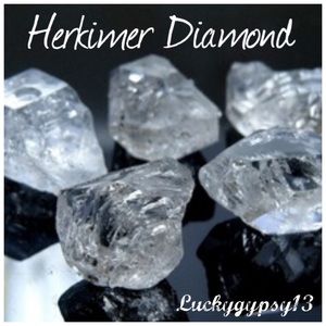 Herkimer Diamonds plus various stones